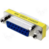 Adapter DB15F-DB15F mini