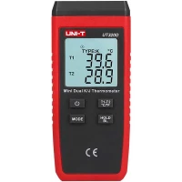 2-kanaliga termomeeter -50C...+1300C K- ja J-tüüpi