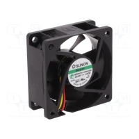 Fan 60x60x25mm 24V 1.2W vapo 27dB 39,72m3/h