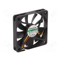 Fan 60x60x10mm 12V 1.3W 27.55m3/h vapo rpm