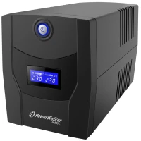 UPS 1500VA 900W with 2x12V 7.2Ah battery, 4*euro socket, LCD, USB