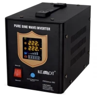 UPS для отопления 300W синус 12V с внешним аккумулятором PROsinus-300, черный