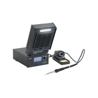 Soldering station 60W with LED light and fume extractor, iron ZD-415T
