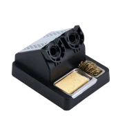 Jootekolvi hoidja 2-le kolvile, metallkäsn ja puhastusseen