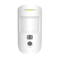 AJAX Беспроводной датчик движения с камерой белый