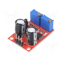 Pulse generator NE555 32x23mm 5...15VDC pin strips