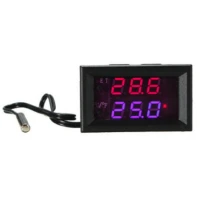 Термостат 48x29x32 12VDC 20A Реле -50~110 ℃ 20% – 85%