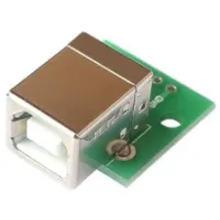 Üleminek USB B pesalt klemmribale