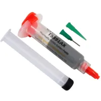 Паяльная паста с оловом No-Clean 15г в шприце Sn63/Pb37 T4