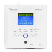 Настенный стереоусилитель медиацентр BTW30 BT/FM/USB 2×15 Вт