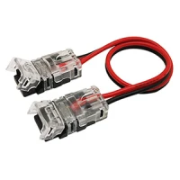 8mm 2-pin соединения для LED ленты с проводом с двух сторон