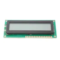 LCD Дисплей 2*16 синие символы, белый фон A 80*36mm