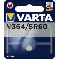 Батарейка 1.55V V364 20mAh Varta 6.8x2.15mm SR621 LR621 AG1 для часов