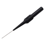 Измерительная игла 0.7 мм для тестового провода 4 мм черная