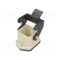 Enclosure: for HDC connectors; C146; size A3; with latch; pl