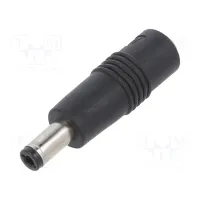 Power transition 2.1/5.5mm socket -> 2.5/5.5mm plug 11mm