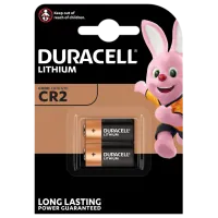 Patareid 3V CR2 Duracell liitium 2tk pakis
