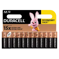 Patareid 1.5V AA LR6 Duracell Basic 12tk pakis