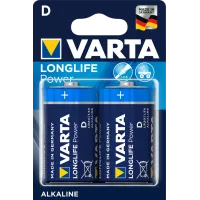 Батарейки 1.5V D LR20 4920 Varta Longlife Power 2шт в упаковке