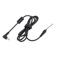 Шнур питания адаптера для ноутбука с угловой вилкой 5,5/2,5 мм