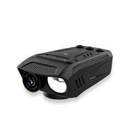 Bicycle front light with FHD camera 600lm USB-C 2500mAh