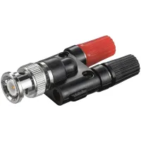 BNC connector - 2xbanana socket 4mm