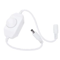 Dimmer LED ribadele 12-24V 4A, valge, pöördnupuga