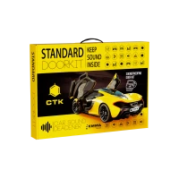 Комплект шумоизоляции CTK для 2-дверного автомобиля, 3 слоя