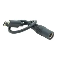 DC adapter 2.5/5.5 socket -> USB-C plug 20V 5A