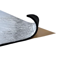 Звукоизоляционный мат с фольгой Elastik F10 10мм 50*100см