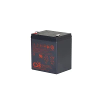 CSB 12V 6Ah lead-acid battery 90*70*106mm terminal T2 6.35mm 10y