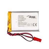 Li-Po Battery 3.7V 980 mAh 5.7x34x50mm wires JST SYP-02T-1 connector