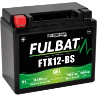 Motorcycle starter battery 12V 10Ah 180CCA +- 150x87x130mm