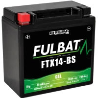 Motorcycle starter battery 12V 12Ah 200CCA +- 150x87x145mm