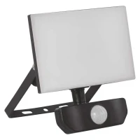 LED reflektor TAMBO se senzorem pohybu, 10 W, 1000 lm, černý