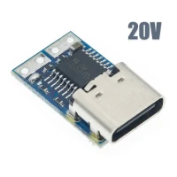 USB-C Decoy module PD3.0 to DC DC trigger extension cable QC4 charger 20V 5A PDC004-PD
