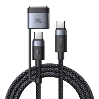 Кабель Mcdodo 140 Вт USB-C на USB-C + MagSafe 3, 2М, Черный