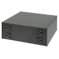 Автотрансформатор преобразователь напряжения 230V/115V 2500VA, EUR штекер-US разъём