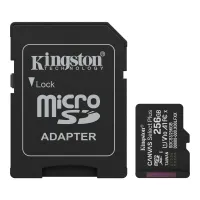 Карта памяти 256ГБ Micro SD Kingston Canvas Select Plus Gen3