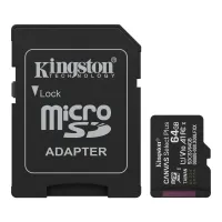 Карта памяти 64GB Micro SD Kingston Canvas Select Gen3