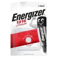 Батарейка 3V CR1216 Energizer литиевая 12мм 1.6мм