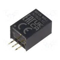 Power module DC/DC step-down 8..36V/5VDC 1A MeanWell N7805-1C
