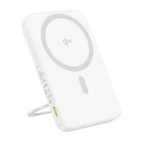 Внешний аккумулятор Baseus PicoGo Series Qi2 с магнитной подставкой 5000mAh 20W