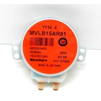 Samsung Motor Geared SSM-23T,15.2/18.2rpm AC220 DJ31-00176A