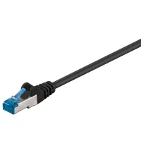 Patch cable CAT6A S/FTP 500MHz LSZH shielded 5m black