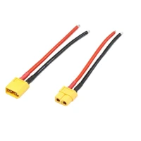 XT60 connector and socket connection pair 10cm wires 32V 30A