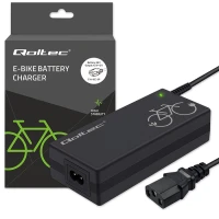 Qoltec Fast charger for e-bike 36V 42V 2A IEC C13 connector