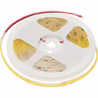 Светодиодная лента, рулон 5м, 24Vdc, 11Вт/м, COB 480LED/м, 1200лм, нейтральный белый 4000К, IP20, 180°