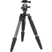 Tripod 17..139cm 6kg carbon fiber 5 sections, bag