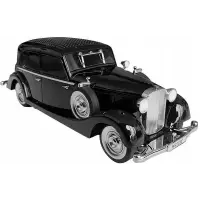 Raadio retro auto akuga must WS-1934 FM BT USB 1500mAh